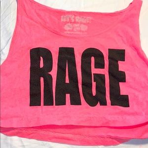 Rave crop top